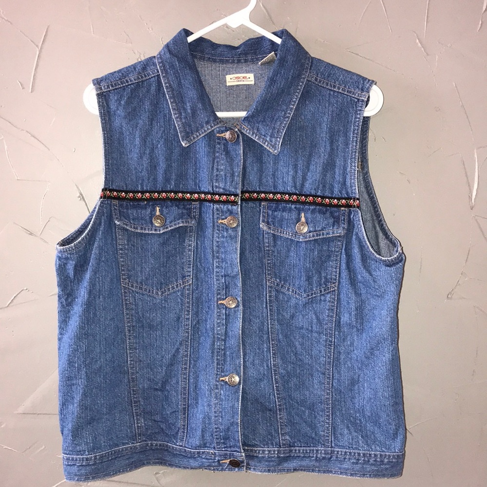 Denim vest